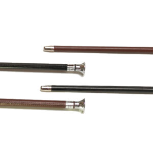 Chrome Cap Show Cane