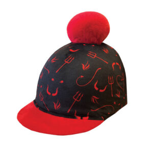 Equetech Child's Devilish Hat Silk and Bridle Horns