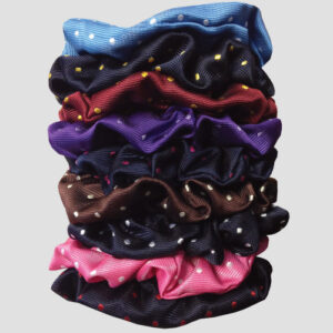 Equetech Polka Dot Hair Scrunchie