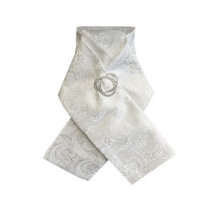 Equetech Ready-Tied Paisley Brocade Riding Stock