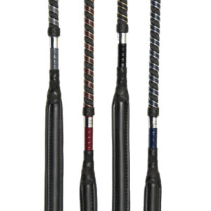 Spiral Handle Padded Jump / Jumping Whip - Short (50cm)
