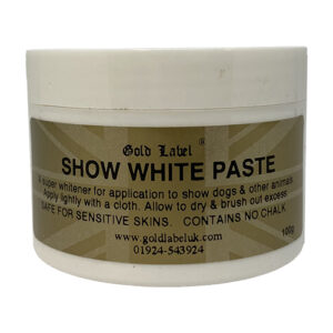 Gold Label Show White Paste for dogs 100gm