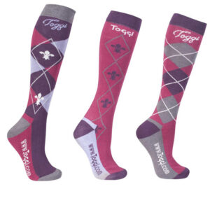 Toggi Ladies Chestermere Socks Pk/3