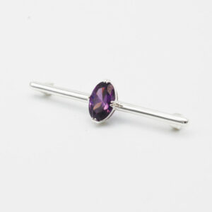 Equetech Stock Pin - Deluxe Amethyst